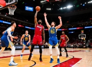 热火队大胜勇士队，晋级东部半决赛