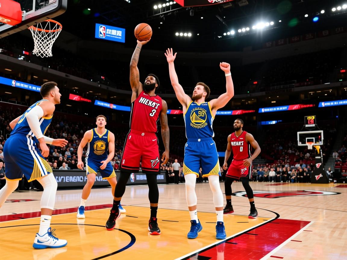 热火队大胜勇士队，晋级东部半决赛  第1张