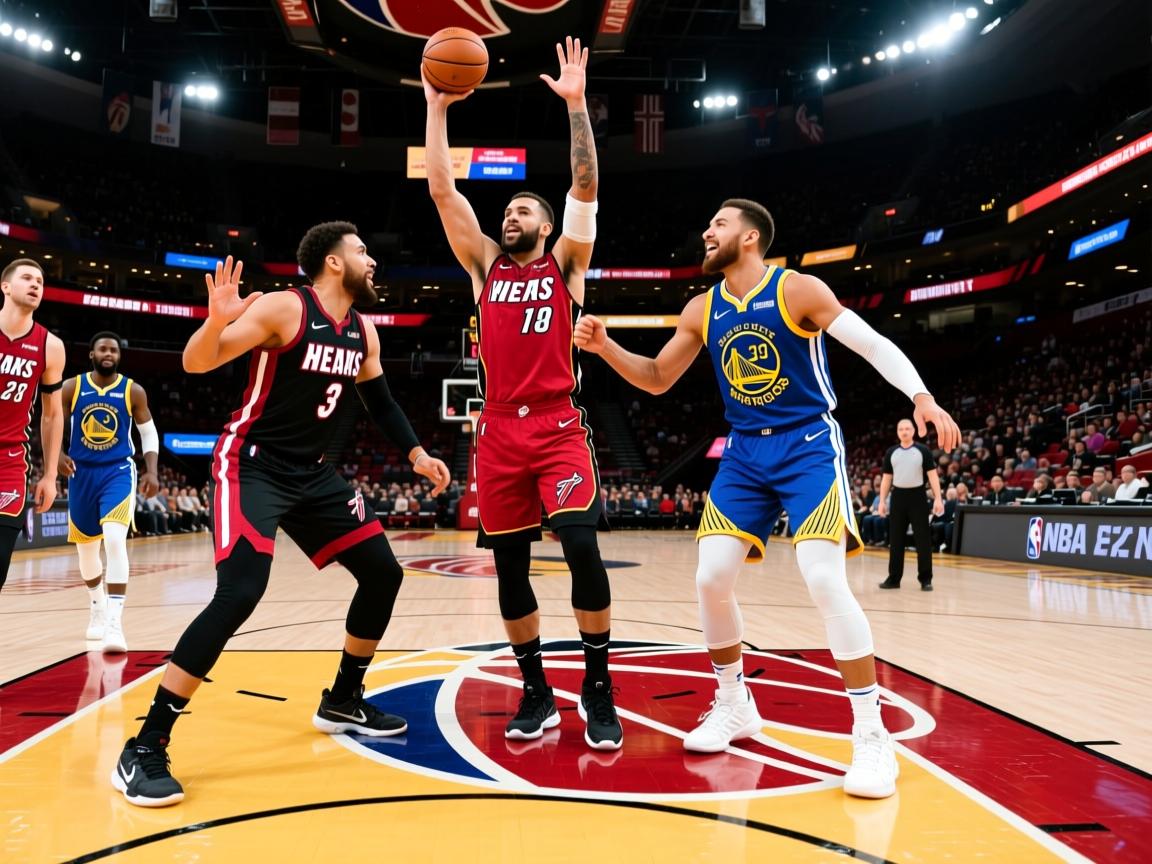 热火队大胜勇士队，晋级东部半决赛  第2张