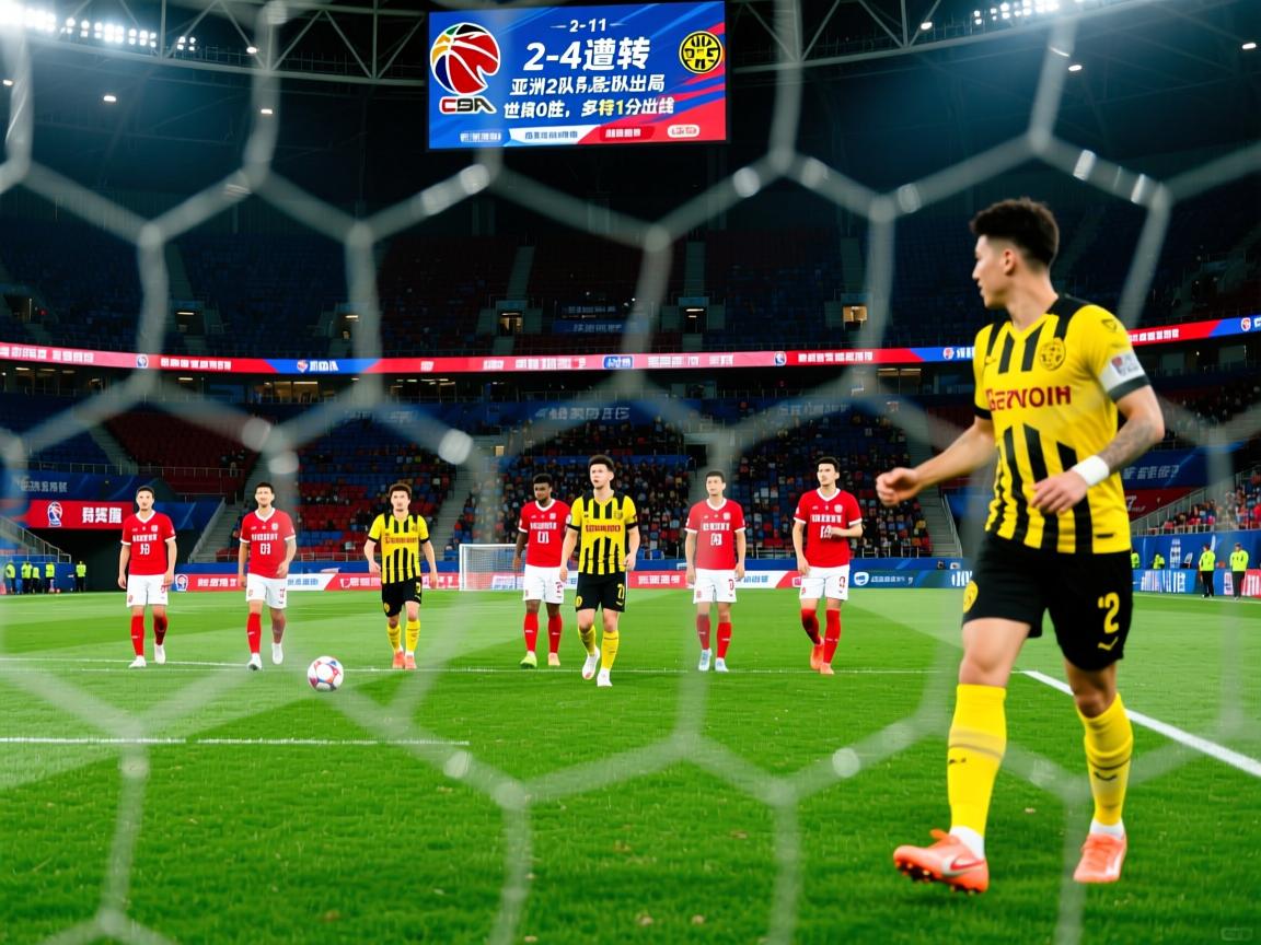 2-1领先!2-4遭逆转!亚洲2队出局,世俱杯6场0胜,多特差1分出线 第3张