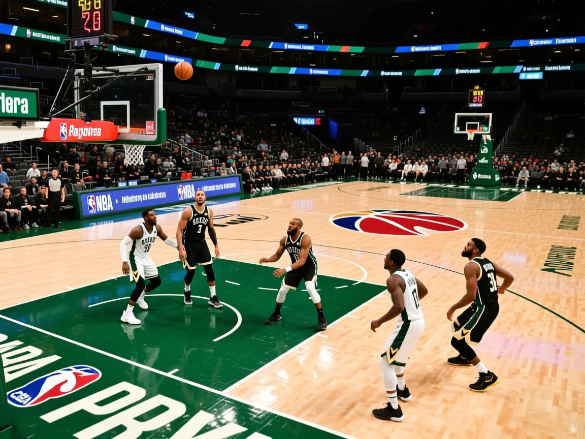 NBA季后赛次轮第一场,雄鹿主场战胜篮网 第1张