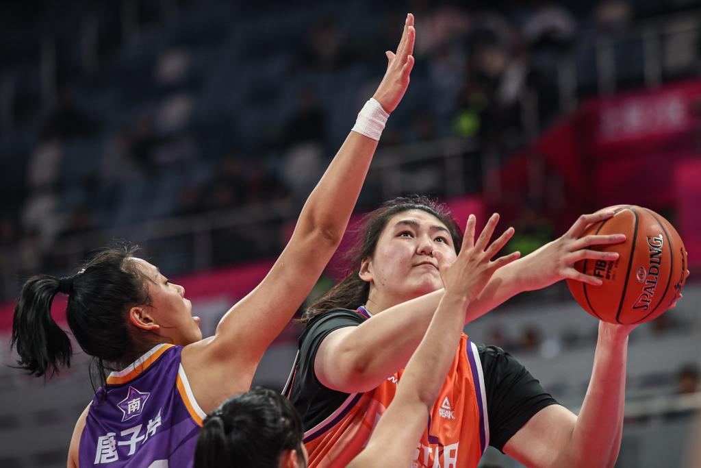 FIBA发布中国女篮写真张子宇韩旭搞怪(中国女篮队员张子宇)